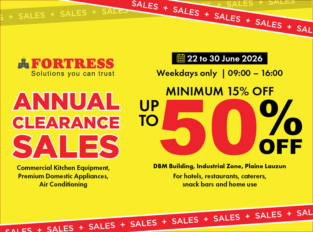 Fortress Annual Clearance Sale